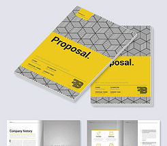 企業科技形象新篇章 高清AI設計模板賦能招商與進出口畫冊